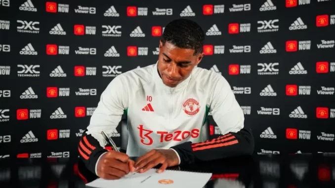 Marcus-Rashford-Signs-New-Contract-With-Manchester-United