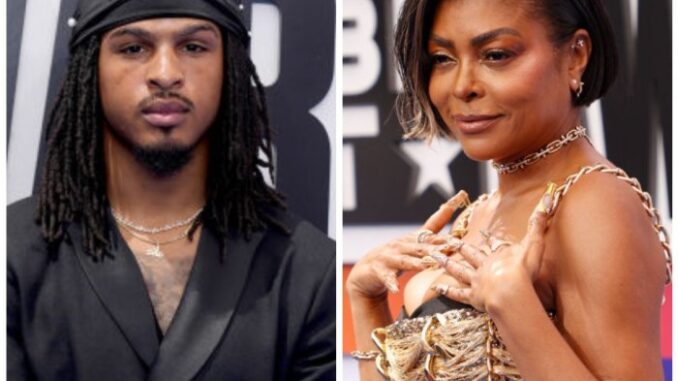 Keith Lee Throws #BETAwards Rose Taraji P. Henson Gave Him
