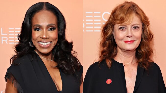Sheryl Lee Ralph & Susan Sarandon Promote New Movie ‘The Fabulous Four’ in NYC | Alan Cumming, Eve Plumb, Kathy Najimy, Marlo Thomas, Montego Glover, Orfeh, Sheryl Lee Ralph, Susan Sarandon | Just Jared: Celebrity News and Gossip