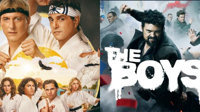 2 TV Season Finales, 2 Series Premieres & 2 Game Show Premieres Are Airing Thursday, July 18! | ABC, Cobra Kai, Kite Man: Hell Yeah!, MAX, Netflix, Peacock, Press Your Luck, Prime Video, Slideshow, Television, The Boys, Those About to Die | Just Jared: Celebrity News and Gossip