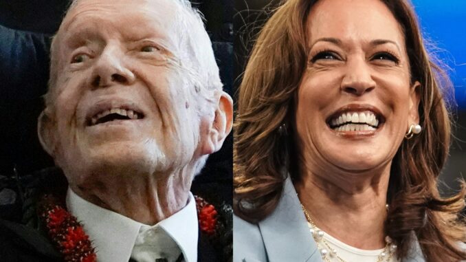 Jimmy Carter Wants To Live Long Enough To Vote For VP Harris