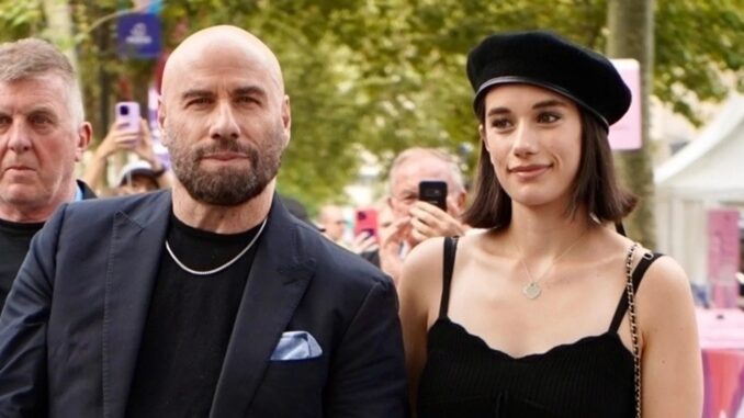 John Travolta & Daughter Ella Bleu Attend Gymnastics Event at Paris Olympics 2024 | 2024 Paris Olympics, Ella Travolta, John Travolta | Just Jared: Celebrity News and Gossip